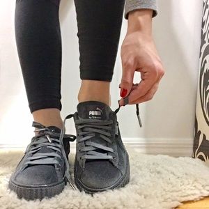 FENTY X Puma Creeper Grey Velvet